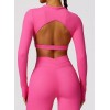 Женский спортивный комплект Leggings + Crop top model 55